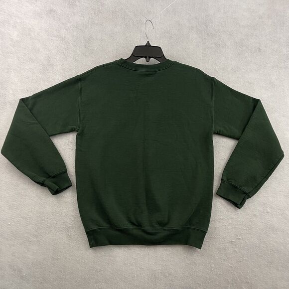 Christmas Sloth Holiday Sweatshirt Mens Sz Small Green Woodland Park Zoo Sweater - Picture 5 of 10